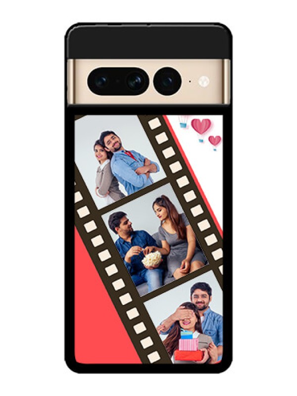 Custom Google Pixel 7 Pro 5G Custom Metal Phone Case3 Image Holder With Film Reel