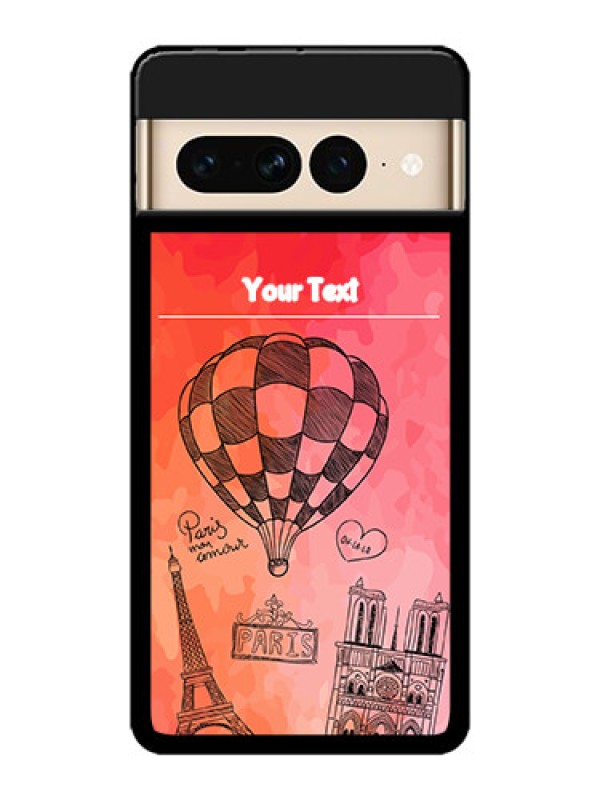 Custom Google Pixel 7 Pro 5G Custom Metal Phone CaseParis Theme Design