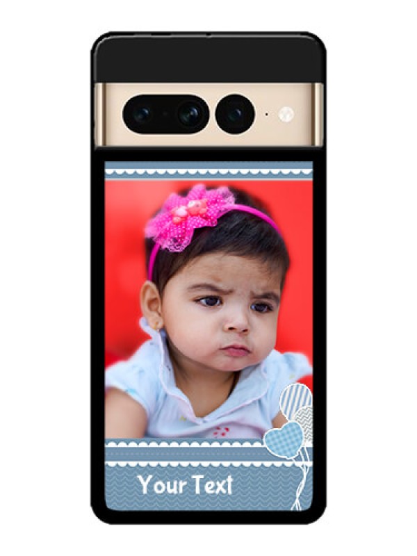 Custom Google Pixel 7 Pro 5G Custom Metal Phone CaseWith Kids Pattern Design