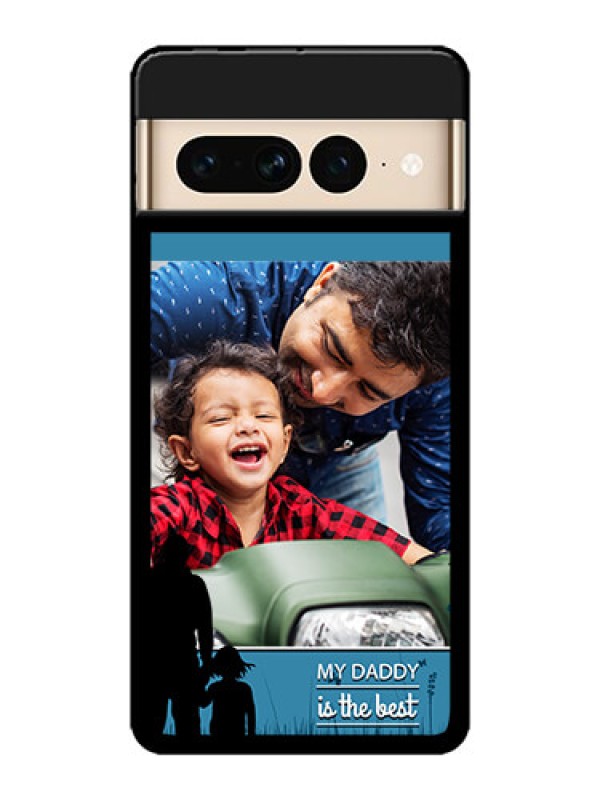 Custom Google Pixel 7 Pro 5G Custom Metal Phone CaseBest Dad Design