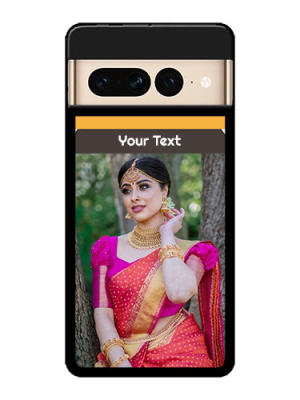 Custom Google Pixel 7 Pro 5G Custom Metal Phone CaseWith Family Picture And Icons