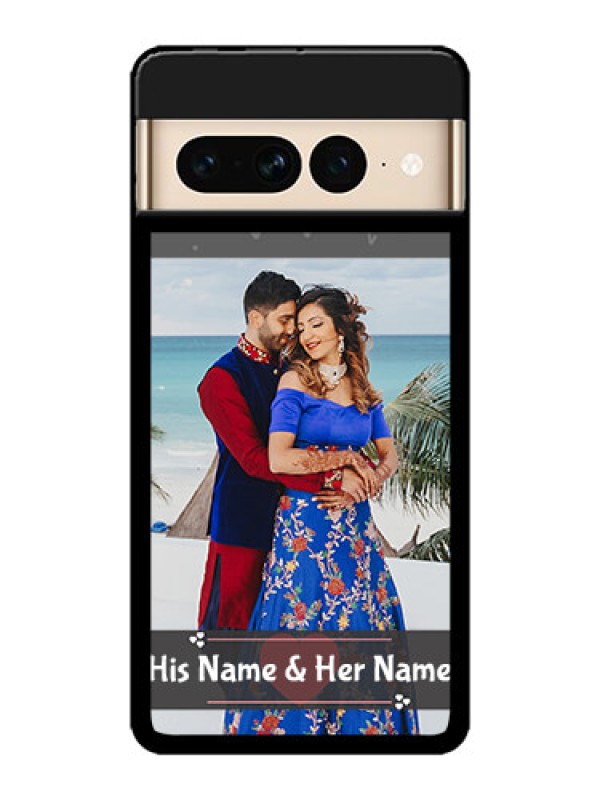 Custom Google Pixel 7 Pro 5G Custom Metal Phone CaseBuy Love Design With Photo Online