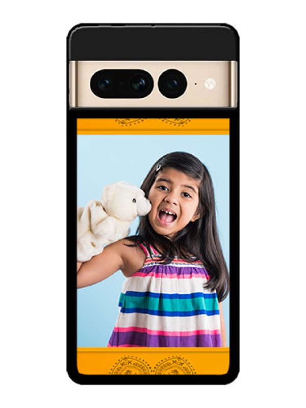 Custom Google Pixel 7 Pro 5G Custom Metal Phone CasePhoto Wedding Design