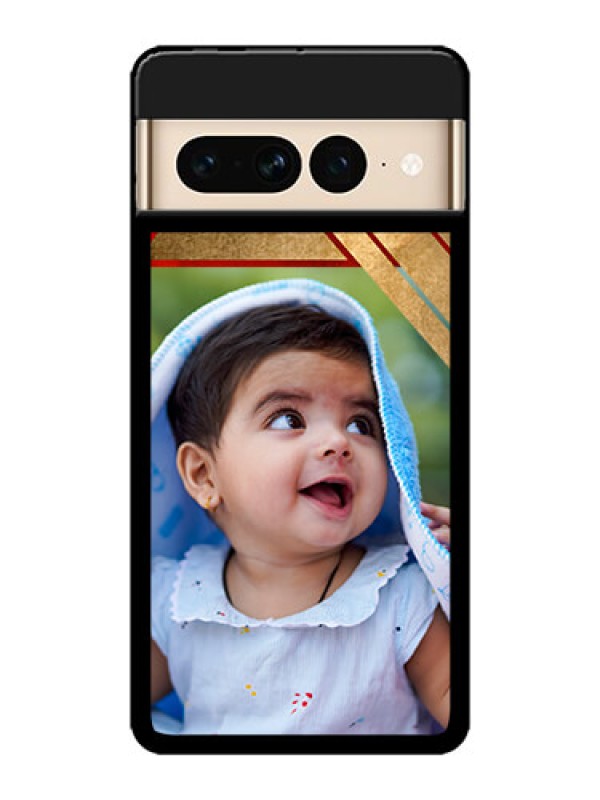 Custom Google Pixel 7 Pro 5G Custom Metal Phone CaseGradient Abstract Texture Design