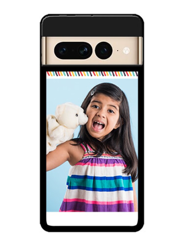 Custom Google Pixel 7 Pro 5G Custom Metal Phone CaseLine Art Design