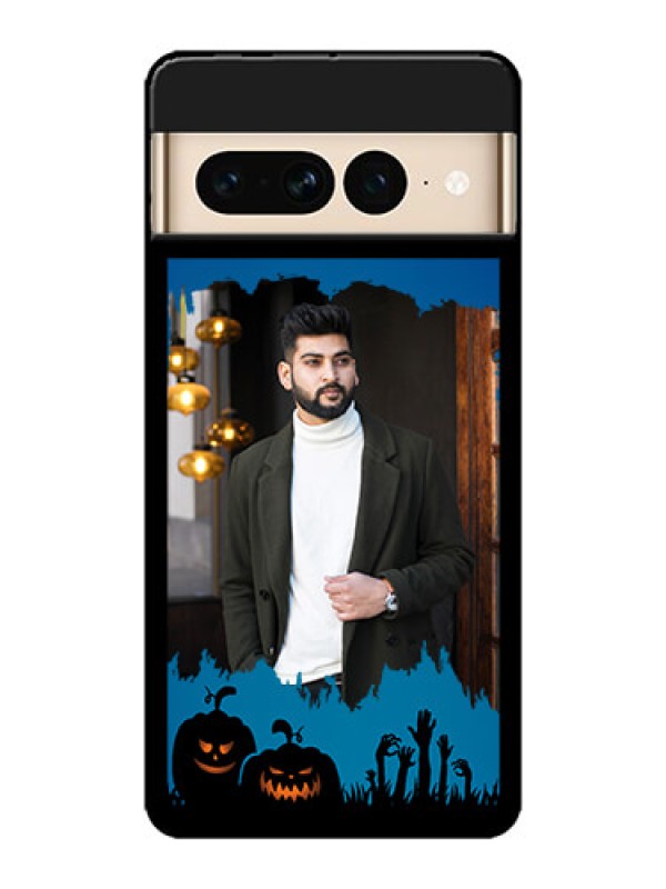 Custom Google Pixel 7 Pro 5G Custom Metal Phone CaseWith Pro Halloween Design
