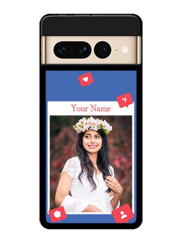 Custom Google Pixel 7 Pro 5G Custom Metal Phone CaseLike Share And Comment Design