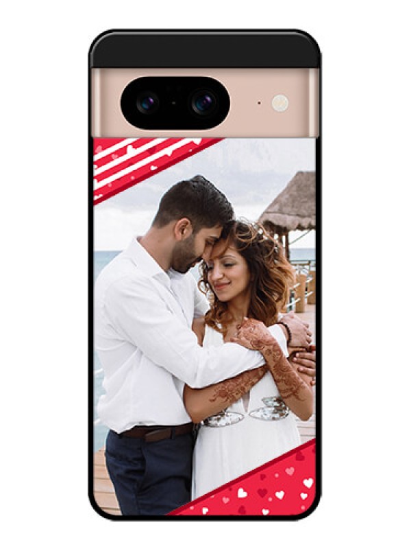 Custom Google Pixel 8 5G Custom Metal Phone CaseValentines Gift Design