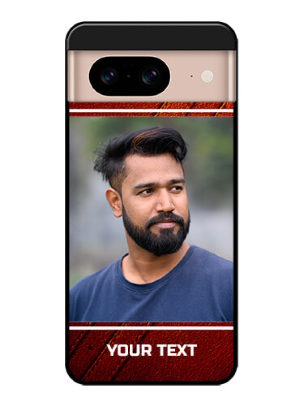 Custom Google Pixel 8 5G Custom Metal Phone CaseLeather Phone Case Design