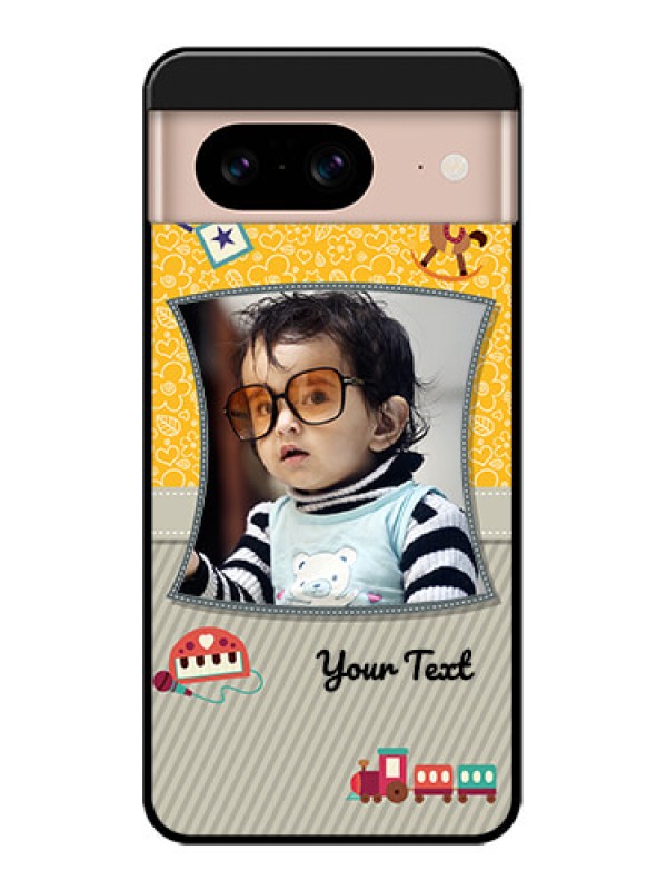 Custom Google Pixel 8 5G Custom Metal Phone CaseBaby Picture Upload Design