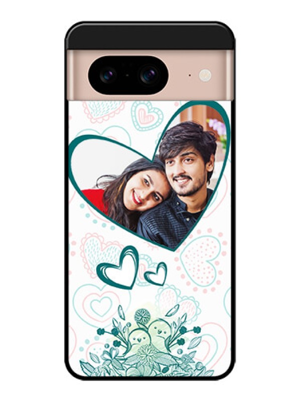 Custom Google Pixel 8 5G Custom Metal Phone CasePremium Couple Design