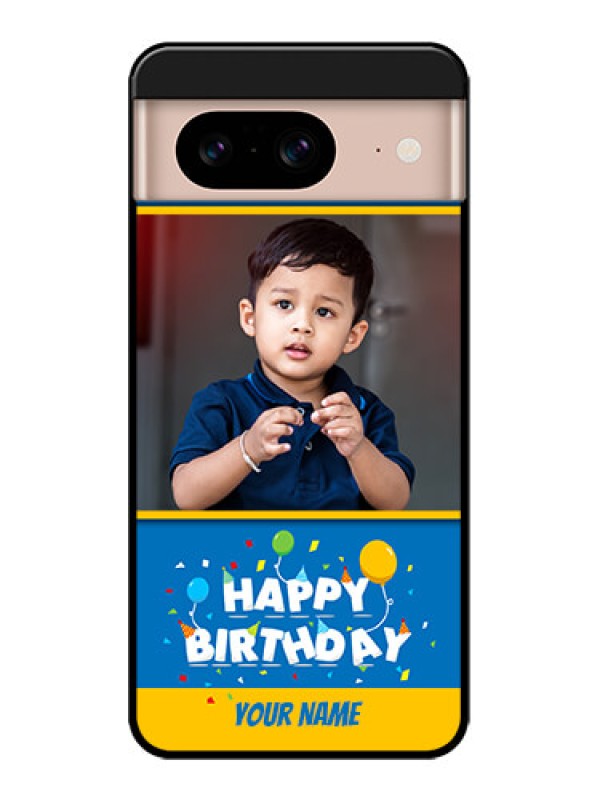 Custom Google Pixel 8 5G Custom Metal Phone CaseBirthday Wishes Design