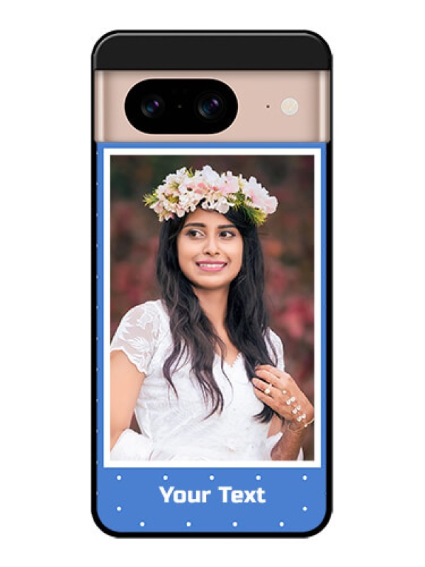 Custom Google Pixel 8 5G Custom Metal Phone CasePolka Dots Design