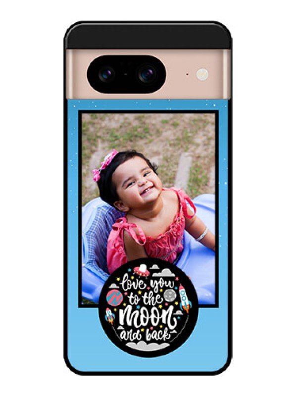 Custom Google Pixel 8 5G Custom Metal Phone CaseWave Pattern Colorful Design