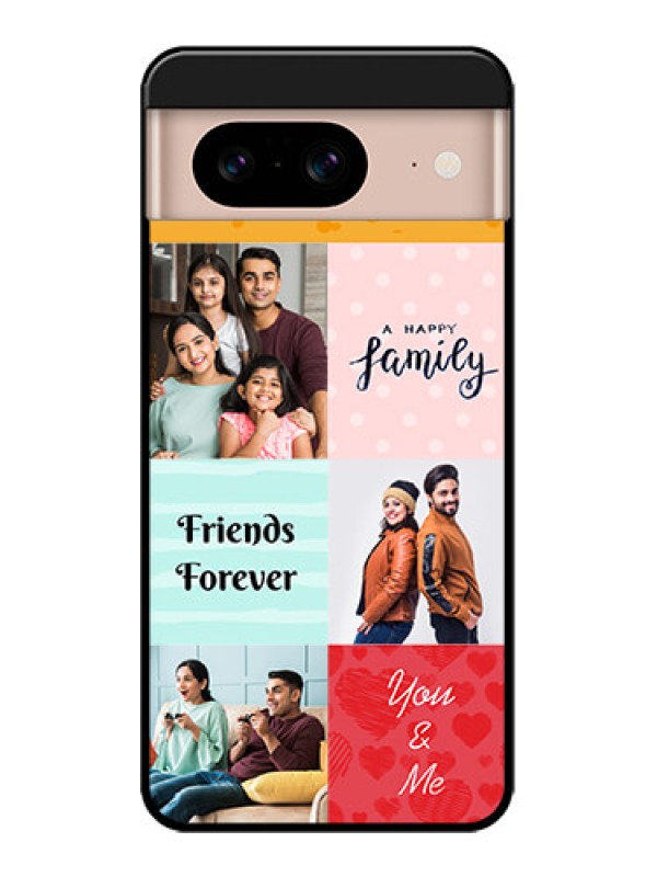 Custom Google Pixel 8 5G Custom Metal Phone CaseImages With Quotes Design