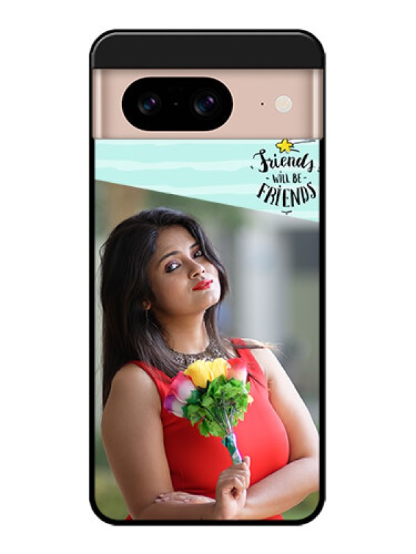 Custom Google Pixel 8 5G Custom Metal Phone CaseFriends Picture Icon Design