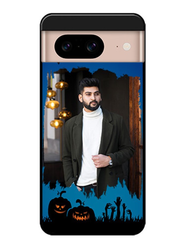 Custom Google Pixel 8 5G Custom Metal Phone CaseWith Pro Halloween Design