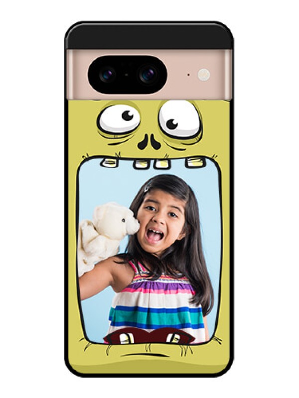 Custom Google Pixel 8 5G Custom Metal Phone CaseCartoon Monster Back Case Design