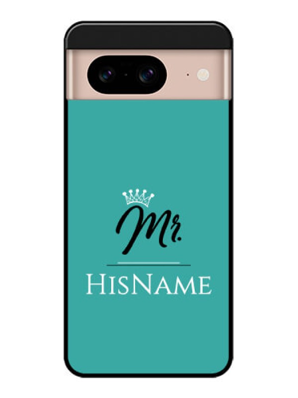 Custom Google Pixel 8 5G Custom Metal Phone CaseMr With Name Design