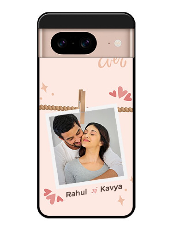 Custom Google Pixel 8 5G Custom Metal Phone CaseForever And Ever Love Design