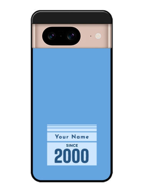 Custom Google Pixel 8 5G Custom Metal Phone CaseCustom Year Of Birth Design