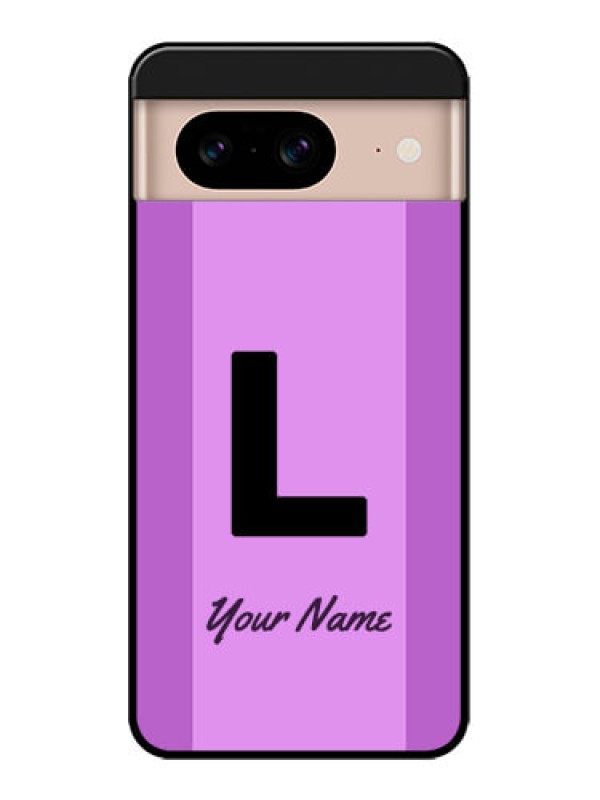 Custom Google Pixel 8 5G Custom Metal Phone CaseTricolor Custom Text Design