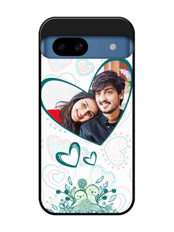Custom Google Pixel 8A 5G Custom Metal Phone CasePremium Couple Design