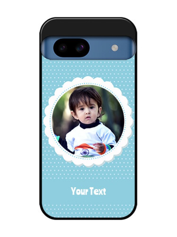 Custom Google Pixel 8A 5G Custom Metal Phone CaseViolet Pattern Design