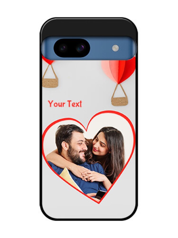Custom Google Pixel 8A 5G Custom Metal Phone CaseParachute Love Design