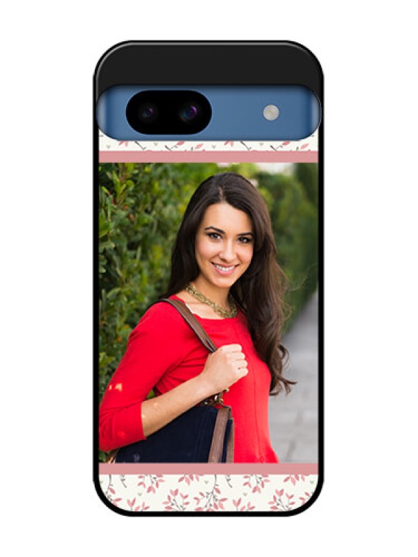 Custom Google Pixel 8A 5G Custom Metal Phone CaseStunning Floral Design