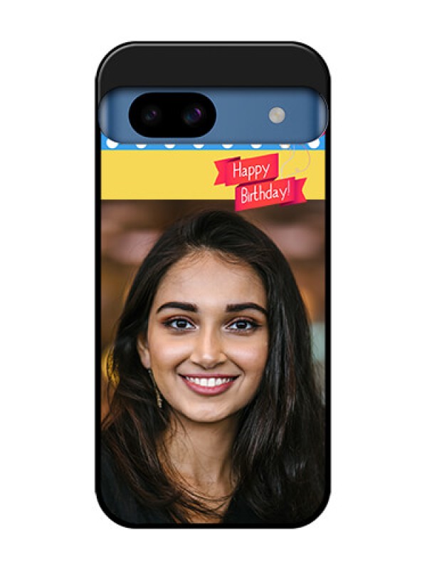 Custom Google Pixel 8A 5G Custom Metal Phone CaseHappy Birthday Design