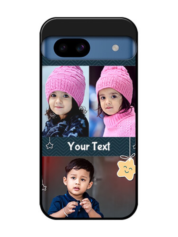 Custom Google Pixel 8A 5G Custom Metal Phone CaseHanging Stars Design