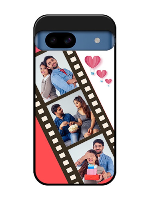 Custom Google Pixel 8A 5G Custom Metal Phone Case3 Image Holder With Film Reel