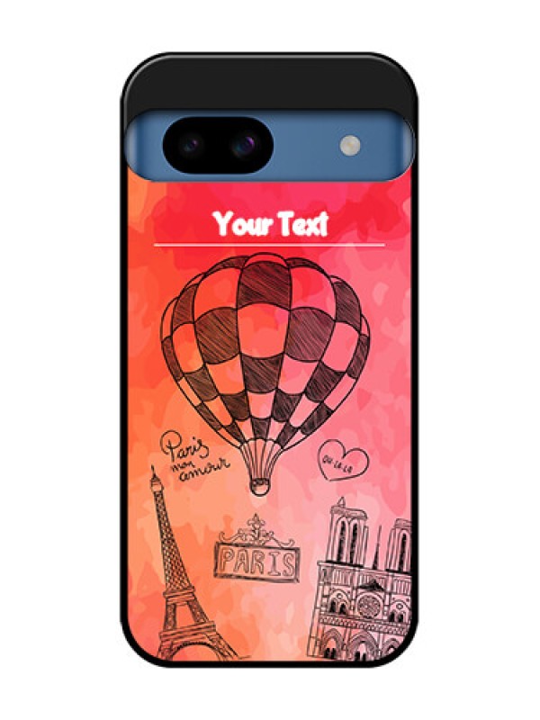 Custom Google Pixel 8A 5G Custom Metal Phone CaseParis Theme Design