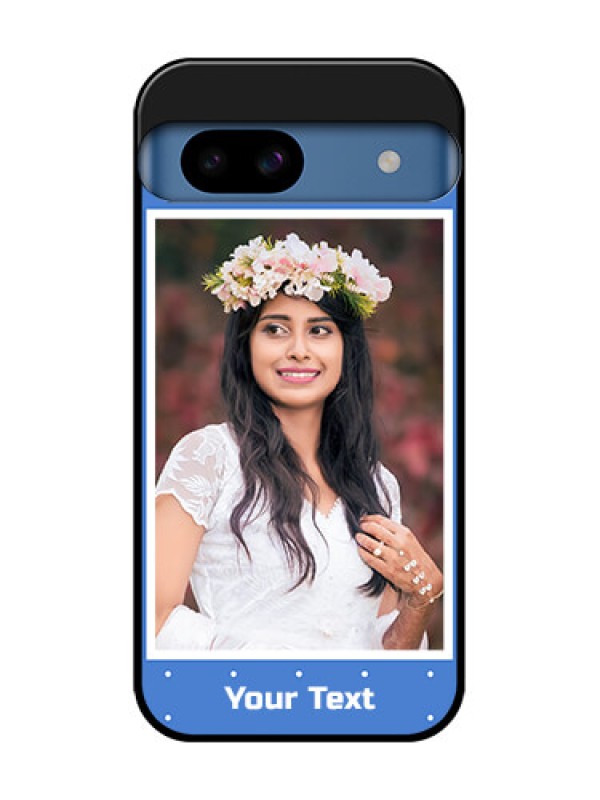 Custom Google Pixel 8A 5G Custom Metal Phone CasePolka Dots Design