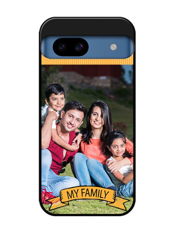 Custom Google Pixel 8A 5G Custom Metal Phone CaseMy Family Design