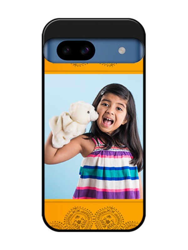 Custom Google Pixel 8A 5G Custom Metal Phone CasePhoto Wedding Design