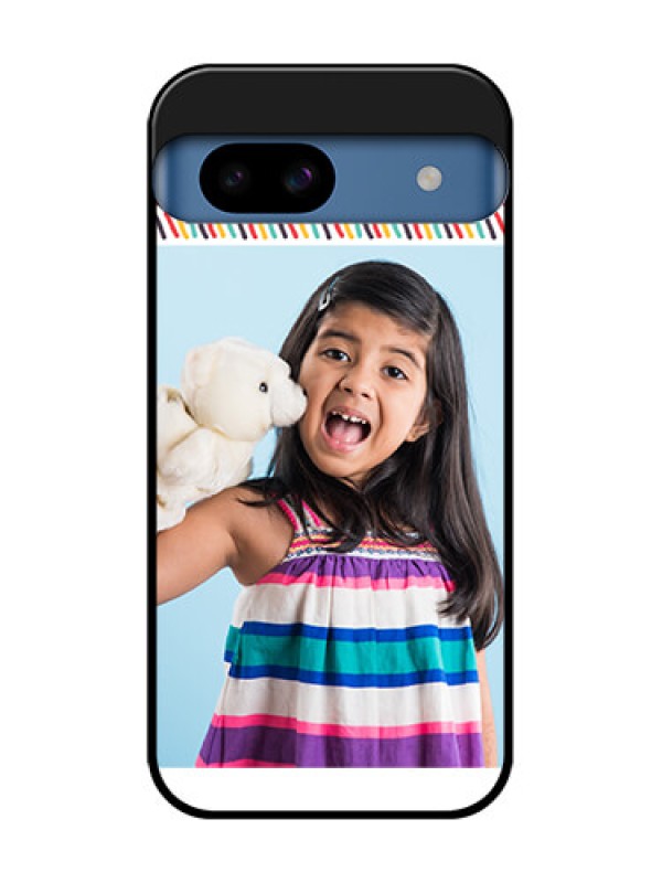 Custom Google Pixel 8A 5G Custom Metal Phone CaseLine Art Design