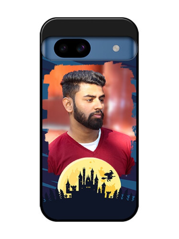 Custom Google Pixel 8A 5G Custom Metal Phone CaseHalloween Witch Design