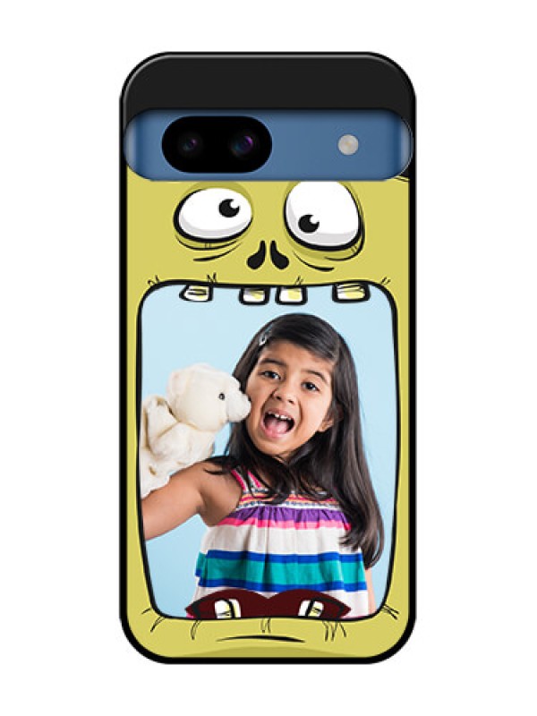 Custom Google Pixel 8A 5G Custom Metal Phone CaseCartoon Monster Back Case Design