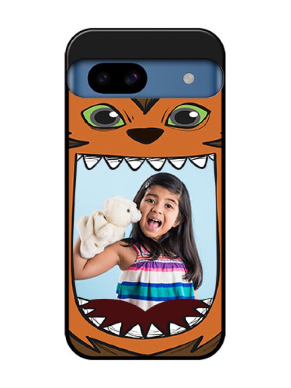 Custom Google Pixel 8A 5G Custom Metal Phone CaseOwl Monster Back Case Design
