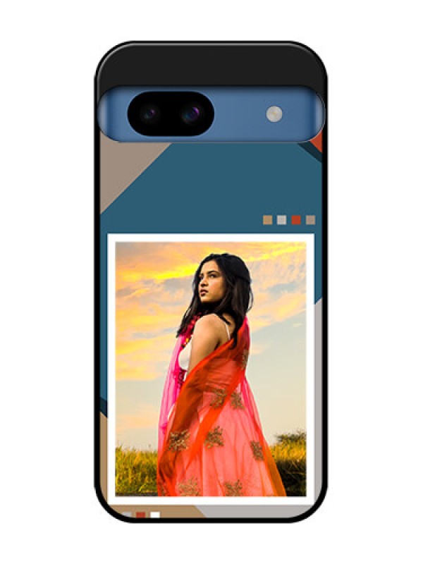 Custom Google Pixel 8A 5G Custom Metal Phone CaseRetro Color Pallet Design