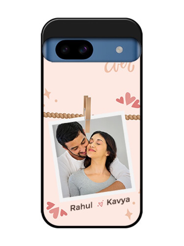 Custom Google Pixel 8A 5G Custom Metal Phone CaseForever And Ever Love Design