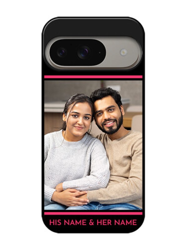 Custom Google Pixel 9 5G Custom Metal Phone Case - With Add Text Design