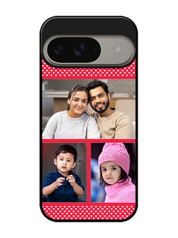 Custom Google Pixel 9 5G Custom Metal Phone Case - Bulk Photo Upload Design