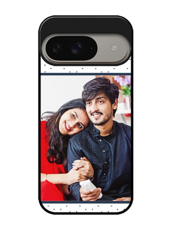 Custom Google Pixel 9 5G Custom Metal Phone Case - Premium Dot Design