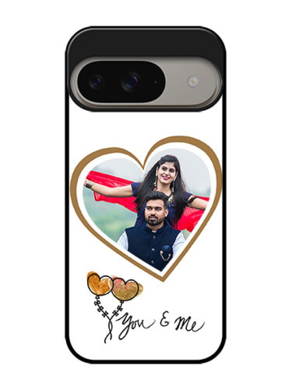 Custom Google Pixel 9 5G Custom Metal Phone Case - You and Me Design