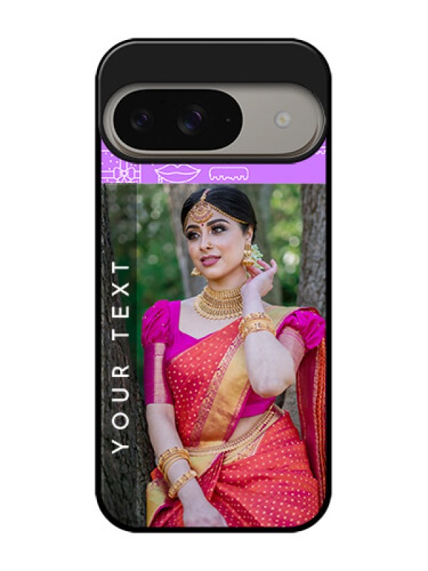 Custom Google Pixel 9 5G Custom Metal Phone Case - Birthday Icons Design