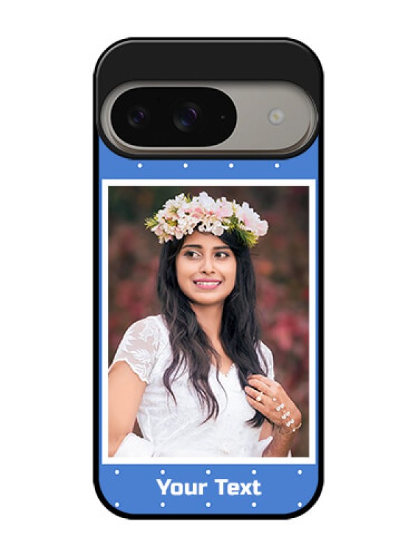 Custom Google Pixel 9 5G Custom Metal Phone Case - Polka Dots Design