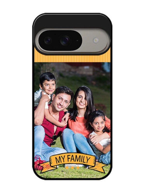 Custom Google Pixel 9 5G Custom Metal Phone Case - My Family Design